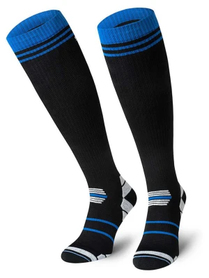 Spaio Podkolanówki narciarskie "01" w kolorze czarno-niebieskim rozmiar: 44-46