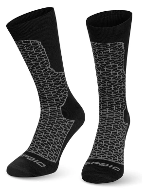 Spaio Skarpety funkcyjne "Breeze" w kolorze czarno-szarym rozmiar: 41-43