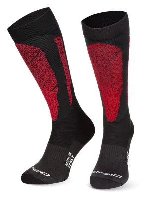 Spaio Skarpety funkcyjne "Coolmax Adrenaline" w kolorze czarno-czerwonym rozmiar: 38-40