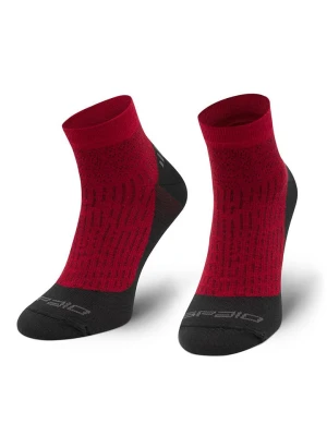 Spaio Skarpety trekkigowe "Confidence" w kolorze czerwonym rozmiar: 41-43