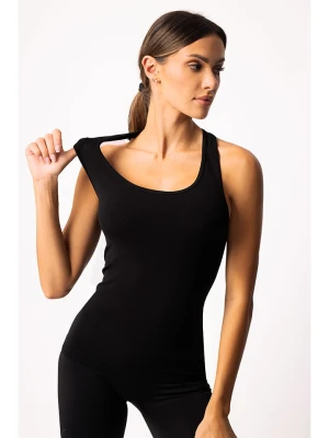 Spaio Top sportowy "Adapt" w kolorze czarnym rozmiar: XL