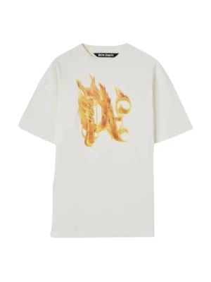 Spalający Monogram T-Shirt Palm Angels