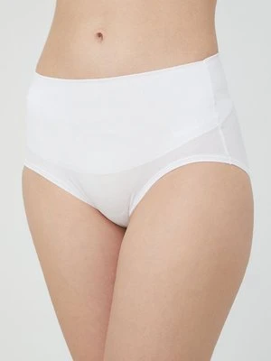 Spanx figi modelujące Cotton Control kolor biały