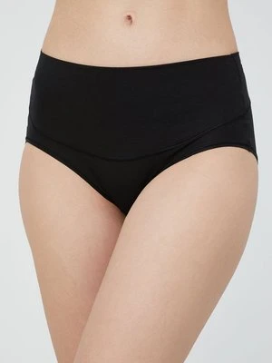 Spanx figi modelujące Cotton Control kolor czarny