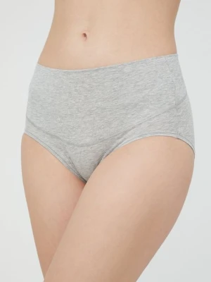 Spanx figi modelujące Cotton Control kolor szary