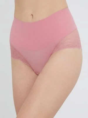 Spanx figi modelujące kolor różowy z koronki