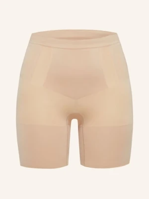 Spanx Szorty Modelujące Oncore High-Waisted Mid-Thigh Z Efektem Push-Up beige
