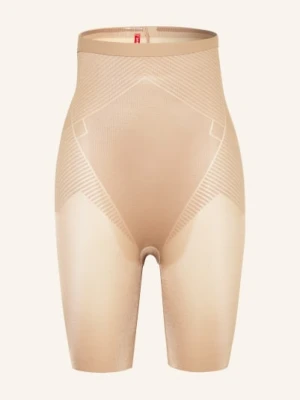 Spanx Szorty Modelujące Thinstincts® 2.0 High-Waisted Mid-Thigh beige