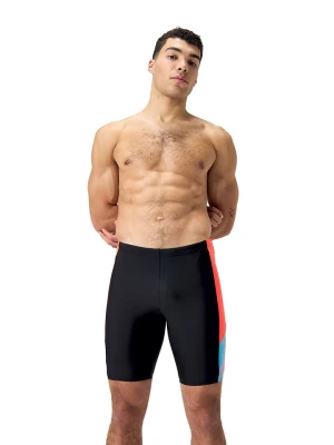 Speedo Kąpielówki "Eco Dive" w kolorze czarno-pomarańczowo-błękitnym rozmiar: 7