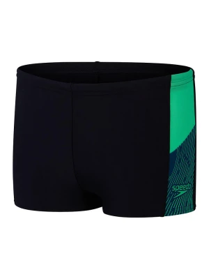 Speedo Kąpielówki "Eco Dive" w kolorze czarno-zielono-granatowym rozmiar: 140