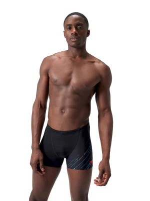 Speedo Kąpielówki "Eco+ H-Bloom" w kolorze czarno-czerwono-błękitnym rozmiar: 6