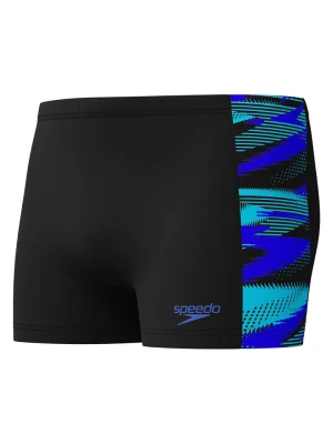 Speedo Kąpielówki "Eco+ H-Boom" w kolorze czarno-niebieskim rozmiar: 7