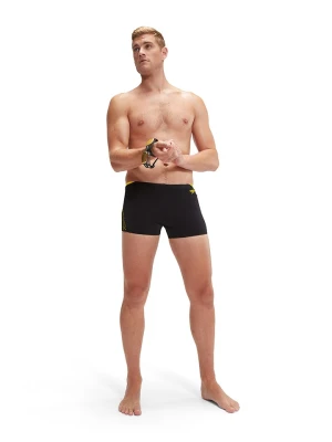 Speedo Kąpielówki "Eco+ H-Boom" w kolorze czarno-żółtym rozmiar: 7