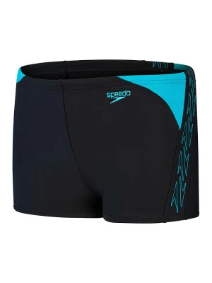 Speedo Kąpielówki "Eco Hyoerboom" w kolorze czarno-błękitnym rozmiar: 164