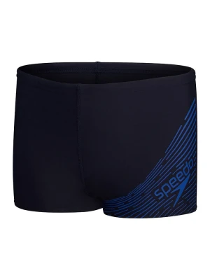 Speedo Kąpielówki "Eco Medley" w kolorze czarno-granatowym rozmiar: 128