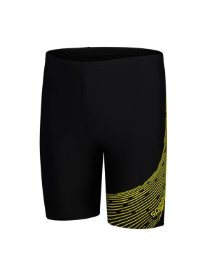 Speedo Kąpielówki "Eco Medley" w kolorze czarno-żółtym rozmiar: 140
