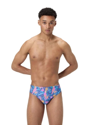 Speedo Kąpielówki "Eco+" w kolorze niebiesko-jasnoróżowym rozmiar: 5