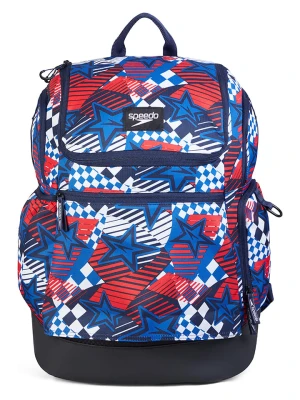 Speedo Plecak "Teamster 2.0" w kolorze niebiesko-czerwonym - 35 l rozmiar: onesize