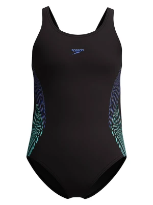 Speedo Strój kąpielowy w kolorze czarno-granatowym rozmiar: 140