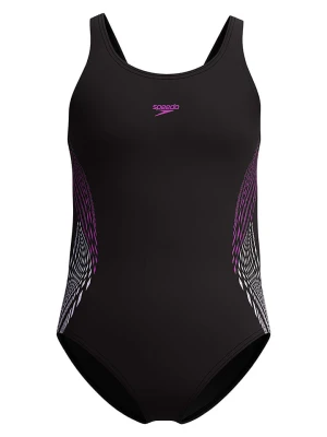 Speedo Strój kąpielowy w kolorze czarno-różowym rozmiar: 152