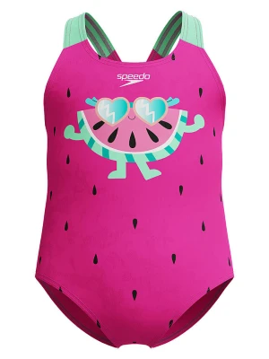 Speedo Strój kąpielowy w kolorze różowym rozmiar: 98