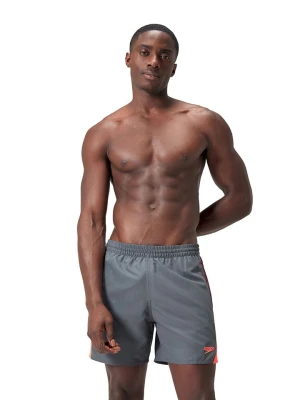 Speedo Szorty kąpielowe "Eco Hyperboom" w kolorze szaro-pomarańczowym rozmiar: XL