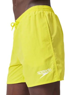 Speedo Szorty kąpielowe "Essential" w kolorze żółtym rozmiar: M