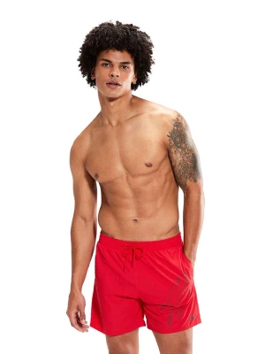 Speedo Szorty kąpielowe "Hyperboom" w kolorze czerwonym rozmiar: M