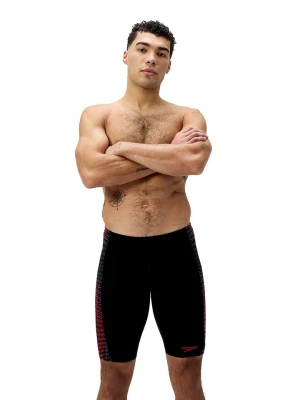 Speedo Szorty kąpielowe "Jammer S End+" w kolorze czarno-czerwonym rozmiar: 5