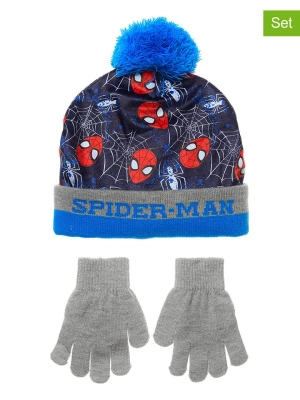 Spiderman 2-częściowy zestaw "Spider-Man" w kolorze granatowo-szarym rozmiar: 54 cm