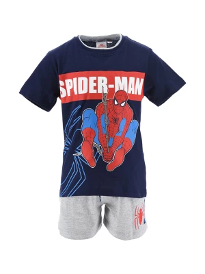 Spiderman 2-częściowy zestaw "Spiderman" w kolorze szaro-granatowym rozmiar: 98