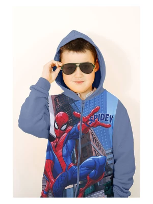 Spiderman Bluza "Spider-Man" w kolorze niebieskim rozmiar: 98