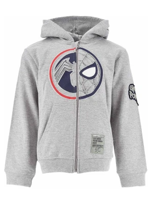 Spiderman Bluza "Spider-Man" w kolorze szarym rozmiar: 104