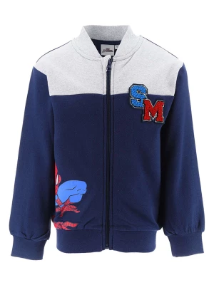 Spiderman Bluza "Spiderman" w kolorze szaro-granatowym rozmiar: 104