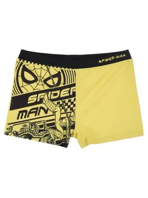 Spiderman Kąpielówki "Spiderman" w kolorze żółto-czarnym rozmiar: 104
