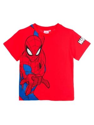 Spiderman Koszulka "Spider-Man" w kolorze czerwonym rozmiar: 98