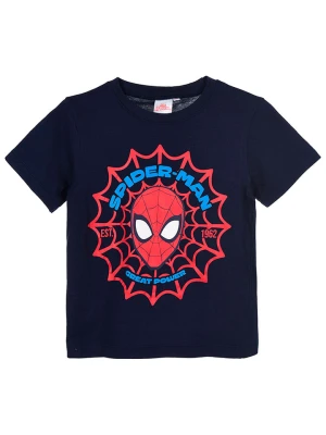 Spiderman Koszulka "Spiderman" w kolorze granatowym rozmiar: 104