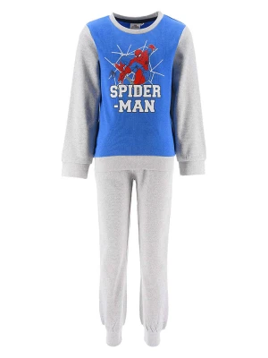 Spiderman Piżama "Spider-Man" w kolorze szaro-niebieskim rozmiar: 98