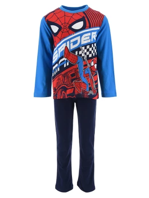 Spiderman Piżama w kolorze niebiesko-czerwonym rozmiar: 98