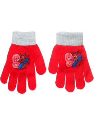 Spiderman Rękawiczki "Spider-Man" w kolorze czerwonym rozmiar: onesize