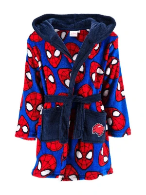 Spiderman Szlafrok "Spider-Man" w kolorze niebiesko-czerwonym rozmiar: 104