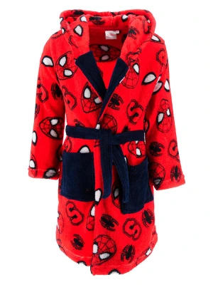 Spiderman Szlafrok "Spiderman" w kolorze czarno-czerwonym rozmiar: 98