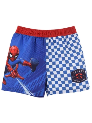 Spiderman Szorty kąpielowe "Spiderman" w kolorze czerwono-niebieskim rozmiar: 104