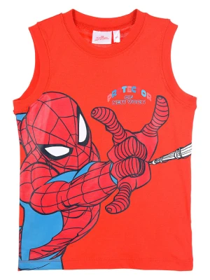 Spiderman Top "Spider-Man" w kolorze czerwonym rozmiar: 98