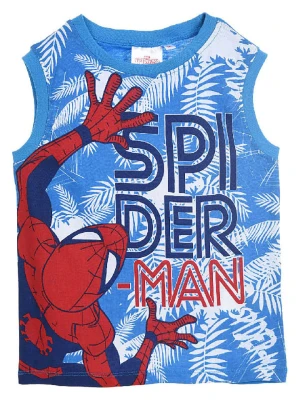 Spiderman Top "Spider-Man" w kolorze niebiesko-czerwonym rozmiar: 98