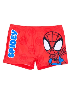 Spidey and his amazing friends Szorty kąpielowe "Spidey i super-kumple" w kolorze czerwonym rozmiar: 104