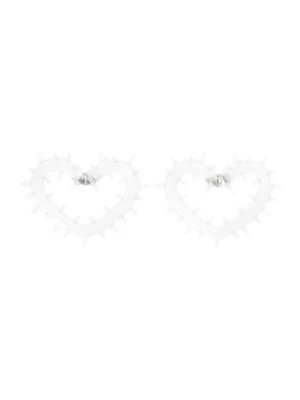 Spiky Heart Hoops Kolczyki Hugo Kreit