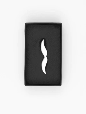 SPINKA RECMAN KRAWAT MOUSTACHE 2 SREBRNA