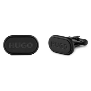Zdjęcie produktu Spinki do mankietów HUGO E-Classic-Cuf 50494892 Czarny
