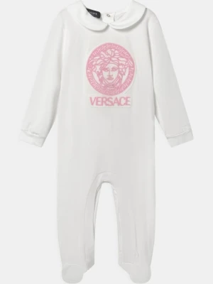 Śpioszki Versace biały